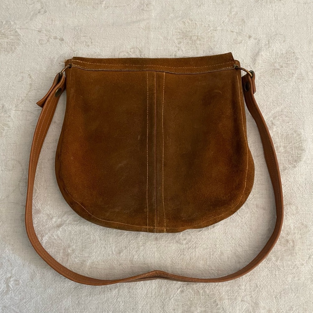 VINTAGE Boho/Western Leather Handbag - Picture 7 of 7
